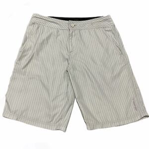 O’Neill‎ Pinstripe Swim Board Shorts White Black 31